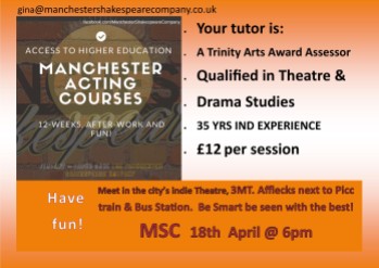 msc poster for 12 week course